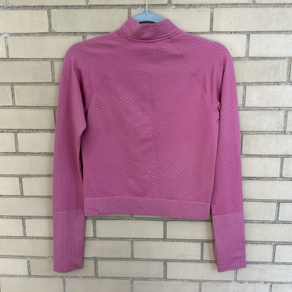 Lululemon rest less cropped 1/2 zip long sleeve top size 6 - Picture 5 of 7